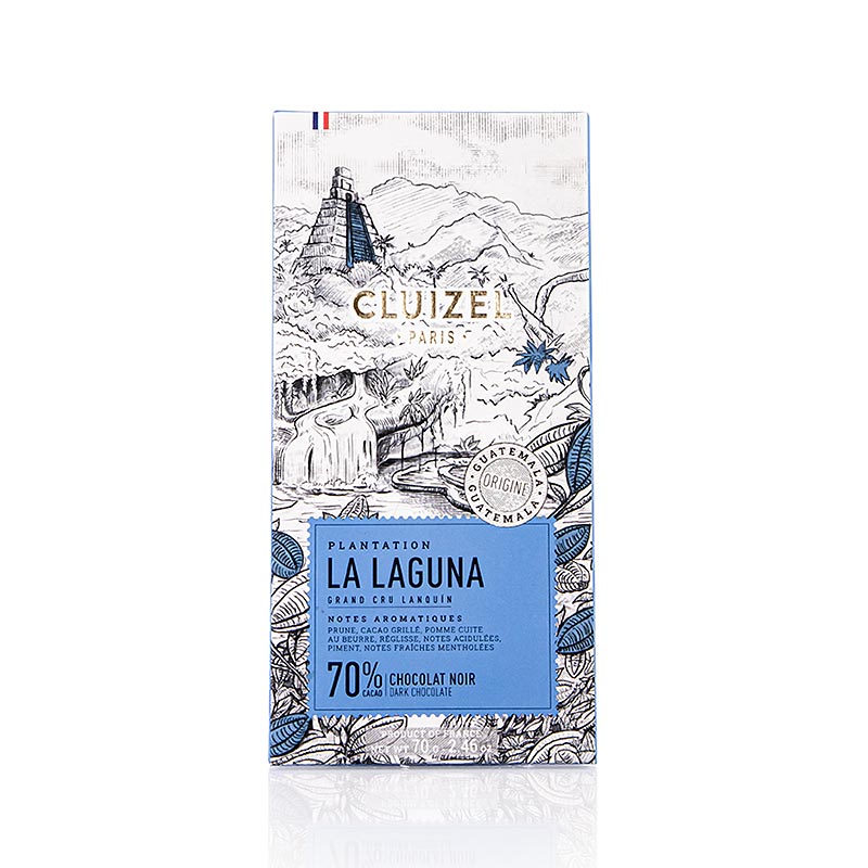 Tavoletta di cioccolato da piantagione La Laguna, fondente al 70%, Michel Cluizel (12121), 70 g