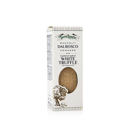Tartuflanghe DALBOSCO® Weißer Trüffelpulver, dehydriert, 60 g | Trüffel frisch, - Konserven, - Öle, - Produkte | thungourmet