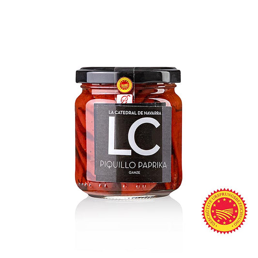 Pimiento Piquillo de Lodosa - Peperoni Piquillo, DOP/PDO, LC, 190 g