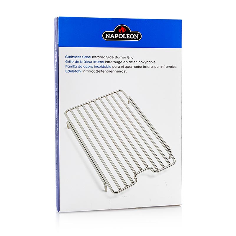 Accessori per barbecue Napoleon - Griglia per bruciatore laterale, acciaio inossidabile, per SIZZLE ZONE, grande, 1 pz | Non alimentari / Ferramenta / Accessori per barbecue | thungourmet