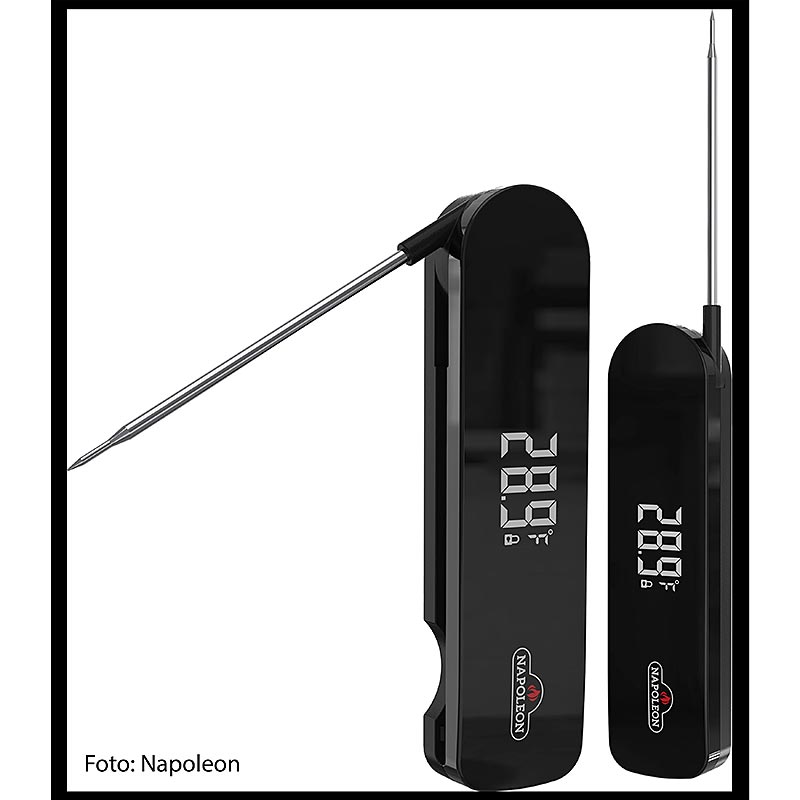 Napoleon Grillzubehör - Digitales Fleischthermometer, klappbar, "Fast Read", 1 St | Non Food / Hardware / Grillzubehör | thungourmet