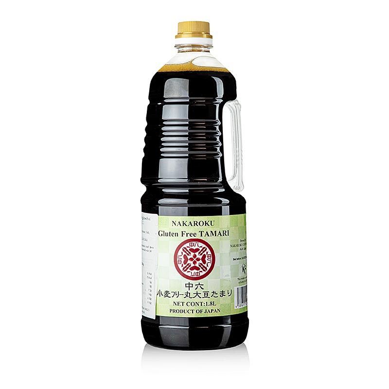 UMAMI - Salsa di soia - Tamari, Nakaroku, senza glutine, Giappone, 1,8 l