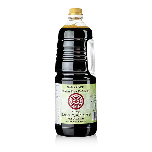 UMAMI - Salsa di soia - Tamari, Nakaroku, senza glutine, Giappone, 1,8 l