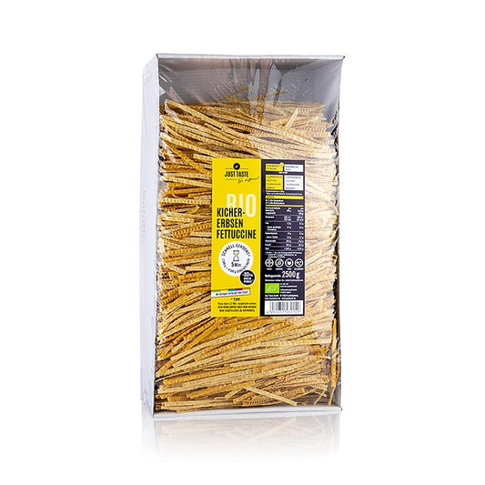 Fettuccine di ceci Just Taste, senza glutine, biologiche, 2,5 kg