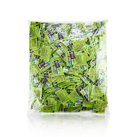 Wasabi - Pasta di rafano verde, in bustina, 1,25 kg, 500 x 2,5 g