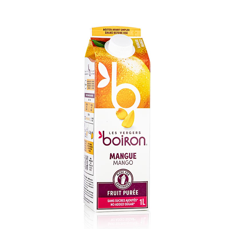 Boiron   Purea di mango, pastorizzata, 100% frutta, 1 l