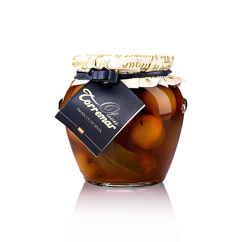 Olives vertes dénoyautées Gordal, au mojo picon, Torremar S.L., 580 g