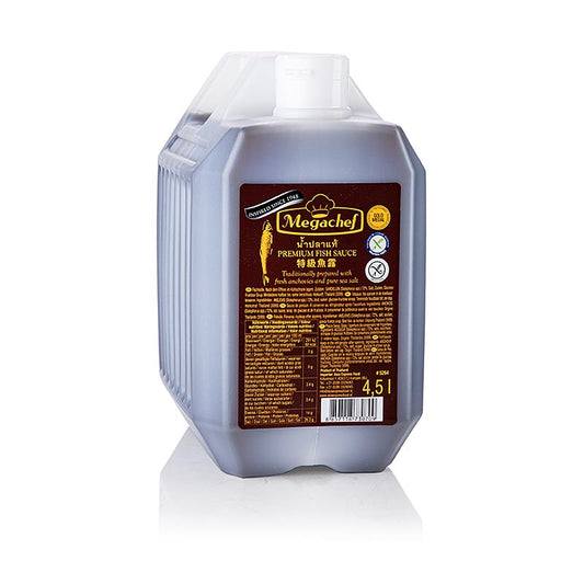 Salsa di pesce, senza glutine, Megachef, 4,5 l