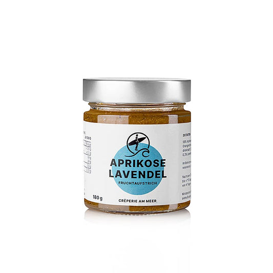 TOFREE-nord - Crema spalmabile alla frutta all'albicocca e alla lavanda, 180 g