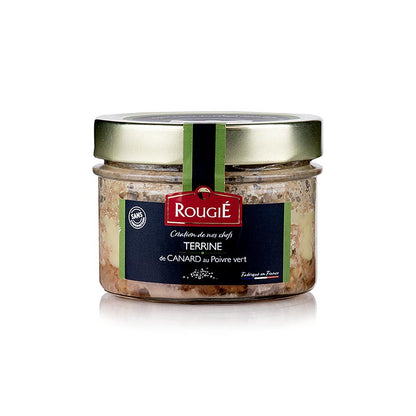 Terrine von Entenfleisch, mit grünem Pfeffer, Rougie, 180 g