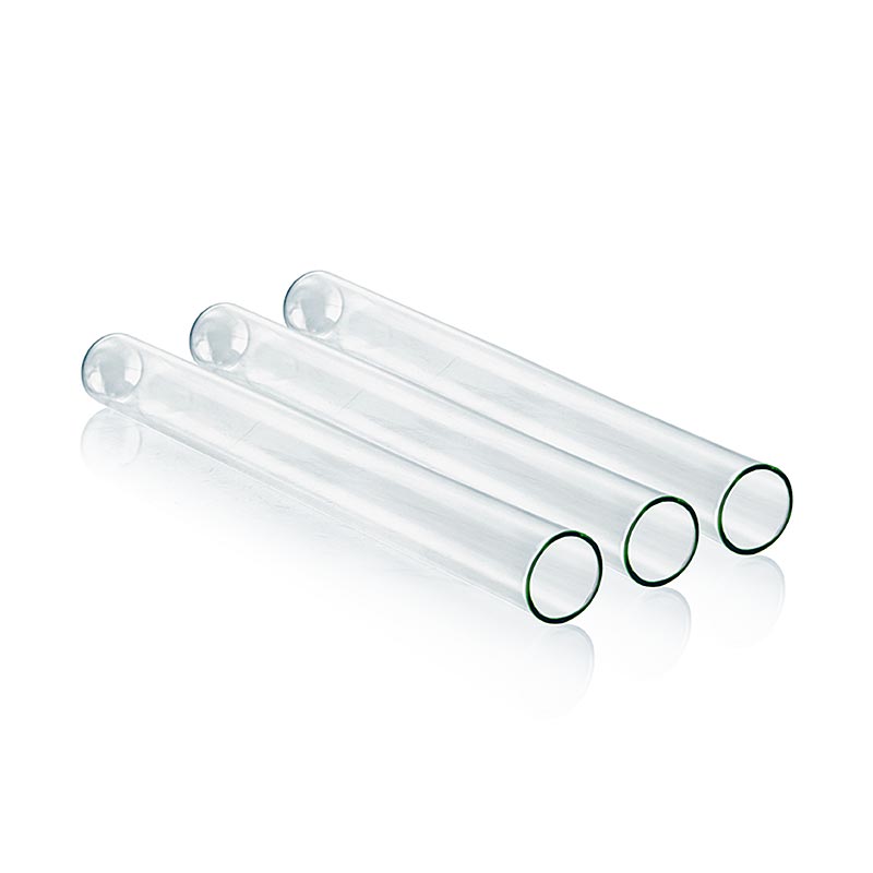 Provetta, 16 cm, Ø 1,5 cm (tappo di sughero 24702), 10 pezzi