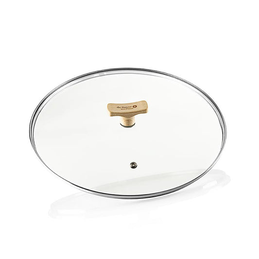 deBUYER B Bois Couvercle universel de Bocal poignée en hêtre, Ø 28 cm, 1 pièce