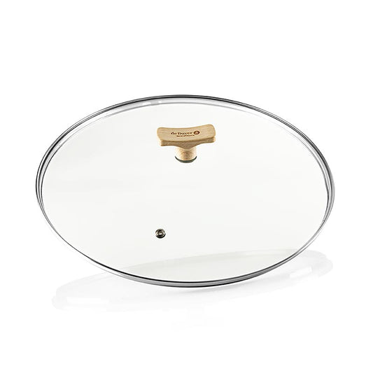 deBUYER B Bois Couvercle universel de Bocal poignée en hêtre, Ø 32 cm, 1 pièce