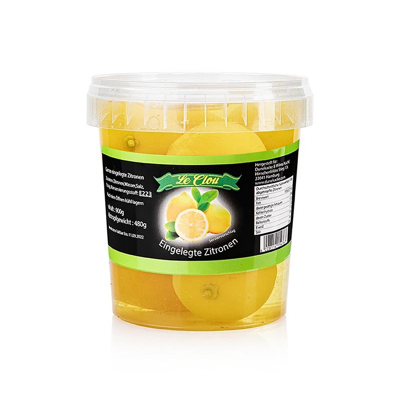 Eingelegte ganze Zitronen, gesalzen, 900 g | Asia & Ethno Food | thungourmet