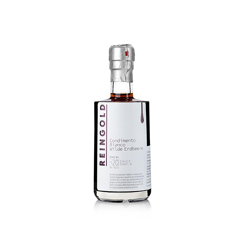 Reingold - Vinaigre Condimento bianco No. 20 fraise, 250ml, 250 ml