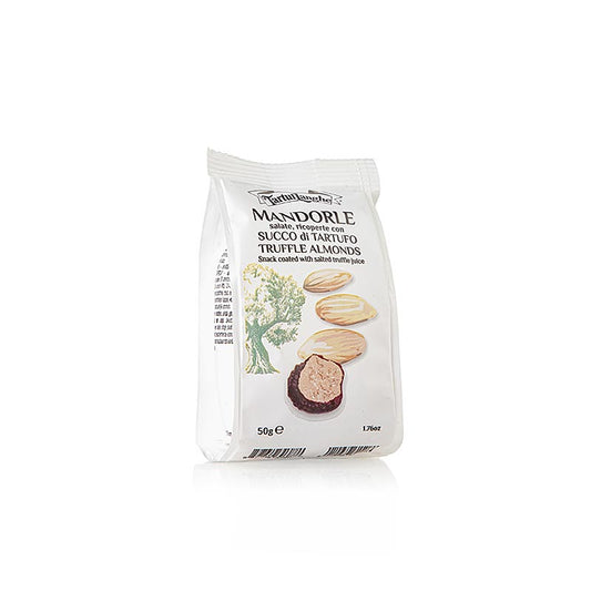 Tartuflanghe  Mandeln mit Trüffelüberzug, 50 g
