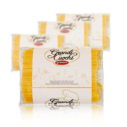 Granoro Lingue di Passero, Bandnudel, 3mm, No.3, 12 kg, 4 x 3000g