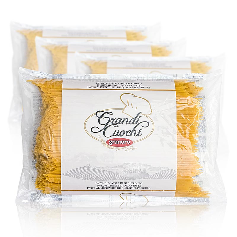 Granoro Vermicelli, Spaghetti, 1,6mm, No.13, 12 kg, 4 x 3000g | Nudeln, Nudel - Produkte, frisch/getrocknet | thungourmet
