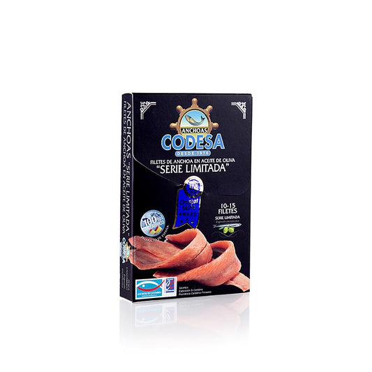 Filets d'anchois à Huile d'olive, « Anchoas Serie Limitada », gros filets, 115 g