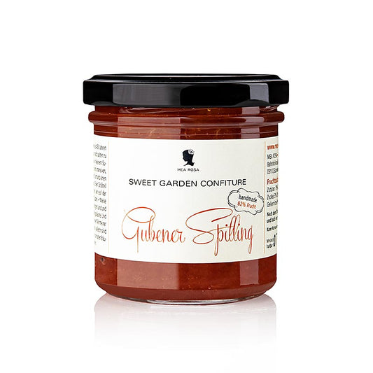 Sweet Garden Confiture - Pâte à tartiner aux fruits de Gubener Spilling (prune), Mea Rosa, 180 g