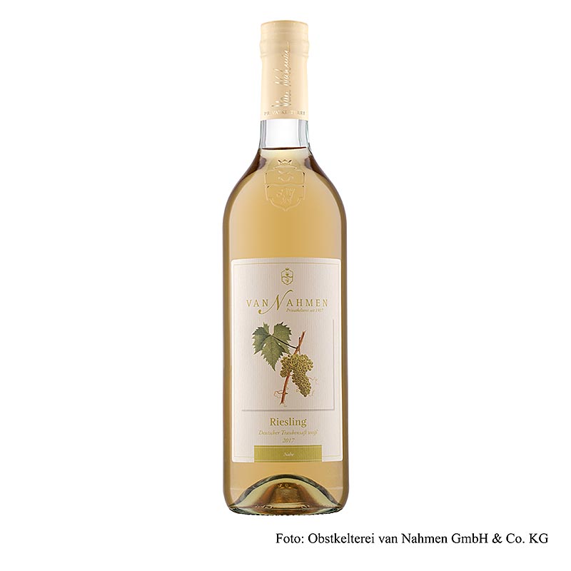 van Nahmen - Succo d'uva Riesling, 100% succo diretto, BIO, 750 ml