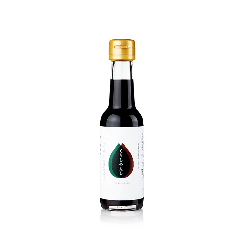 Dashi-Fond-Konzentrat, dunkel, vegan, Fueki-Shoyu, Japan, 150 ml