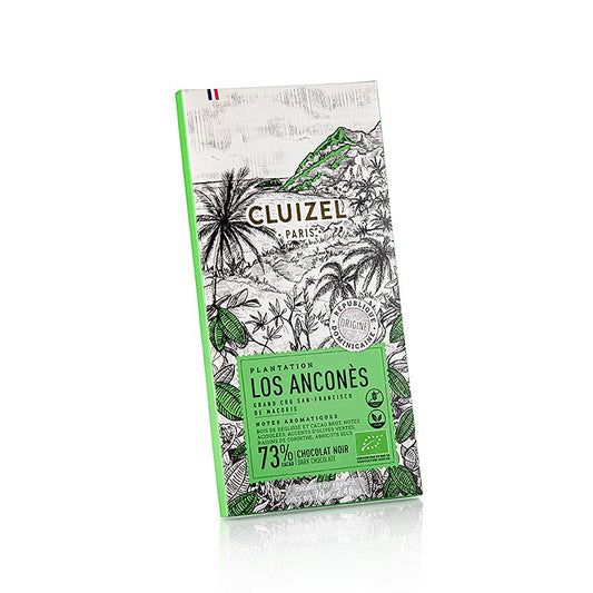 Tablette de chocolat de plantation Los Ancones 73% amer, Michel Cluizel, BIO, 70 g