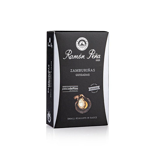 Zamburinas - petites coquilles Saint-Jacques, piquantes, RAMON PEÑA SILVER, 110 g