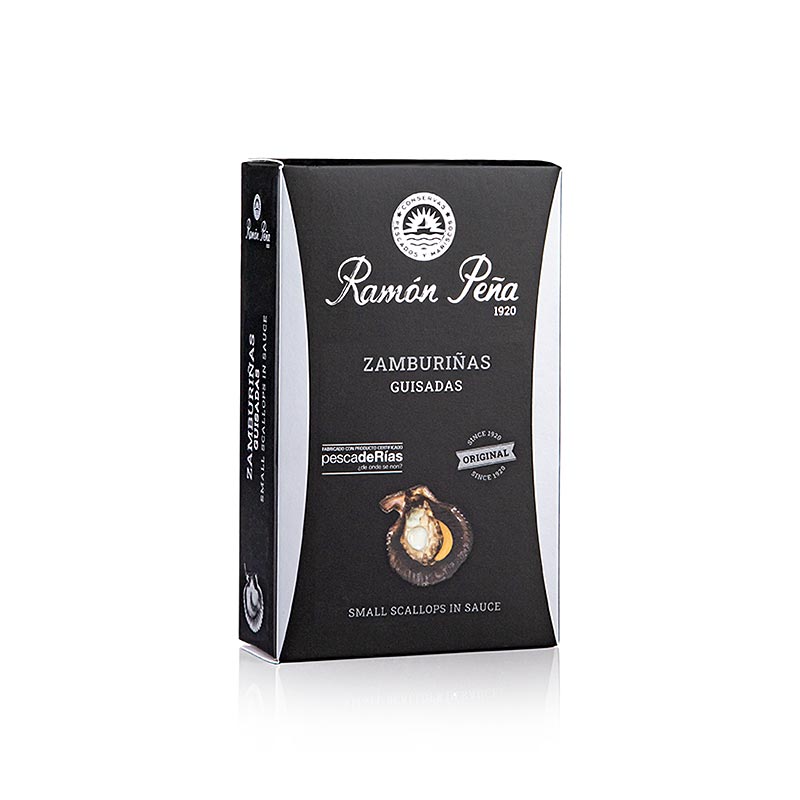 Zamburinas - kleine Jakobsmuscheln, pikant, RAMON PEÑA SILVER, 110 g