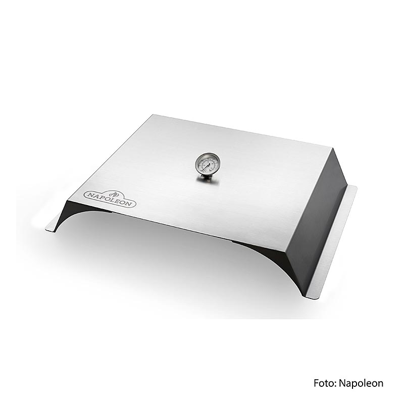 Napoleon Grillzubehör - Pizzaaufsatz / Ofen, aus Edelstahl, für Gasgrills, 1 St | Non Food / Hardware / Grillzubehör | thungourmet