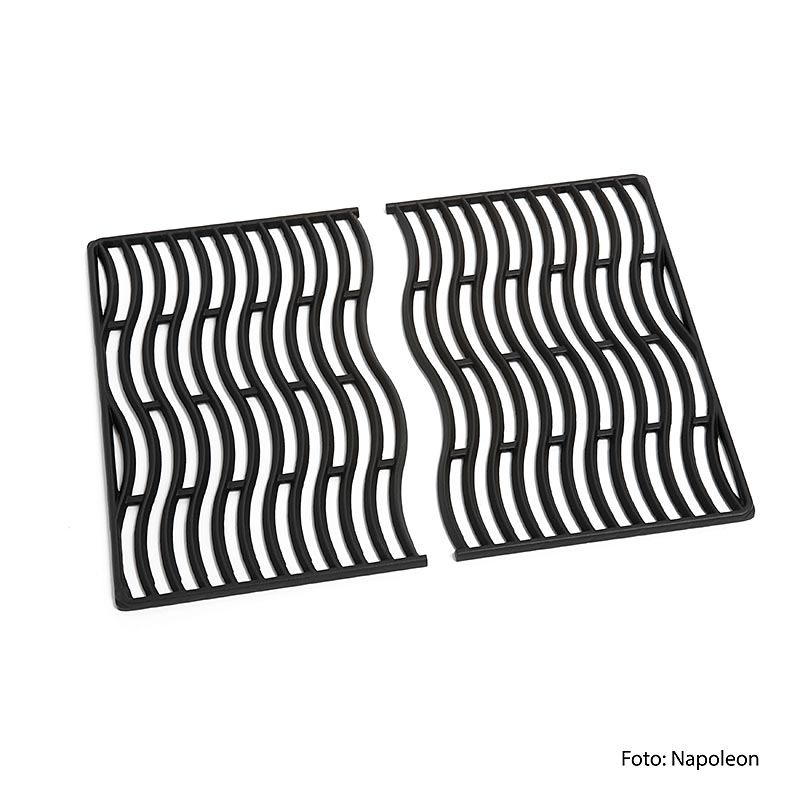 Accessoires pour barbecue Napoléon - Grilles en fonte, revêtement porcelaine, pour Rogue 425, 1 pc