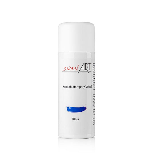 Spray al burro di cacao, effetto velluto, blu scuro, Sweet Art, 400 ml