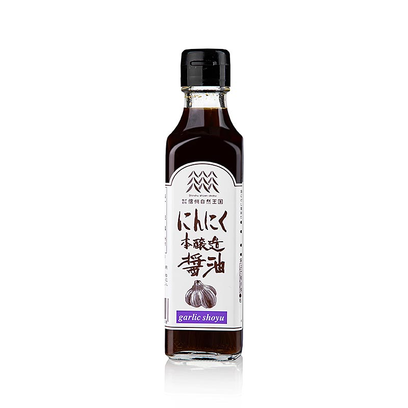 Salsa di soia - Shoyu Honjyozo Garlic, Shizen Okoku, 200 ml