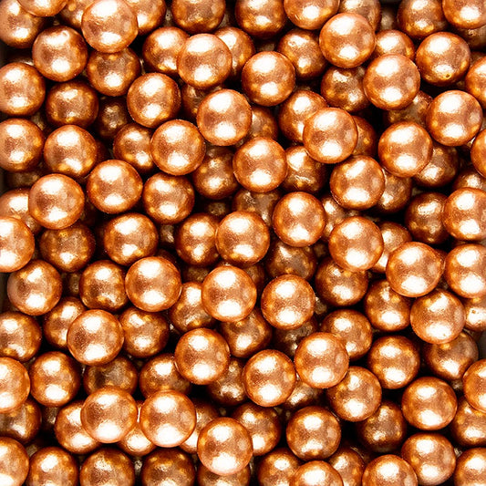 Mini Pearl Bronze, perles de chocolat bronze, 14mm, Dobla, 468 g, 312 pc