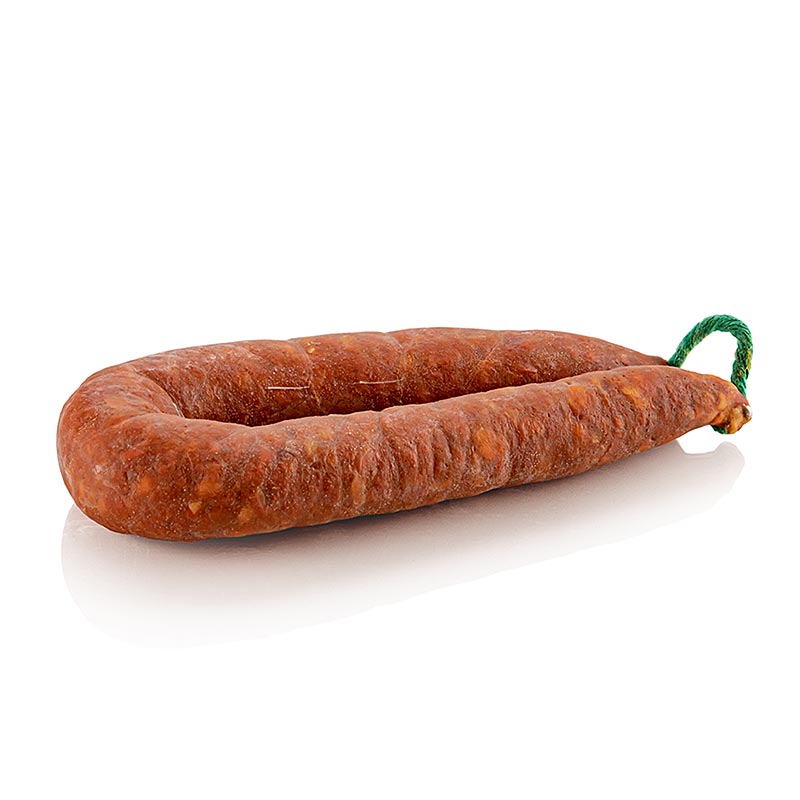 Chorizo Natural Picante, salato, a ferro di cavallo, 250 g