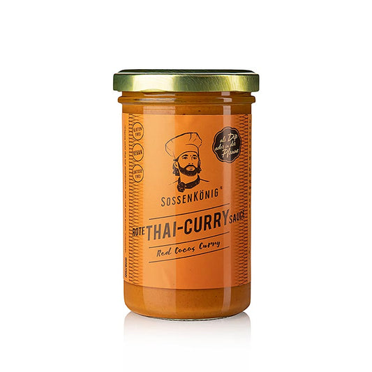 Sossenkönig - Red Thai Curry, sauce prête à l'emploi, 250 ml