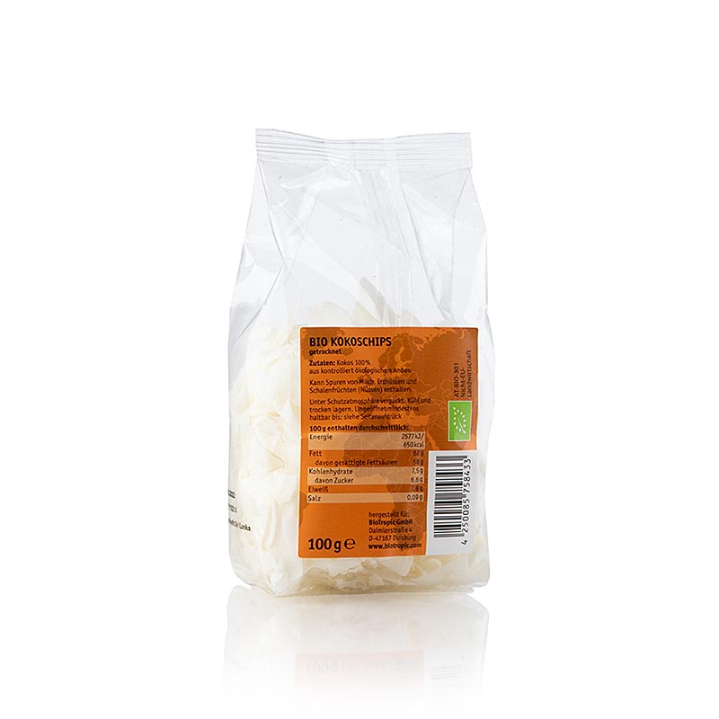 Chips de noix de coco, BIO, 100 g