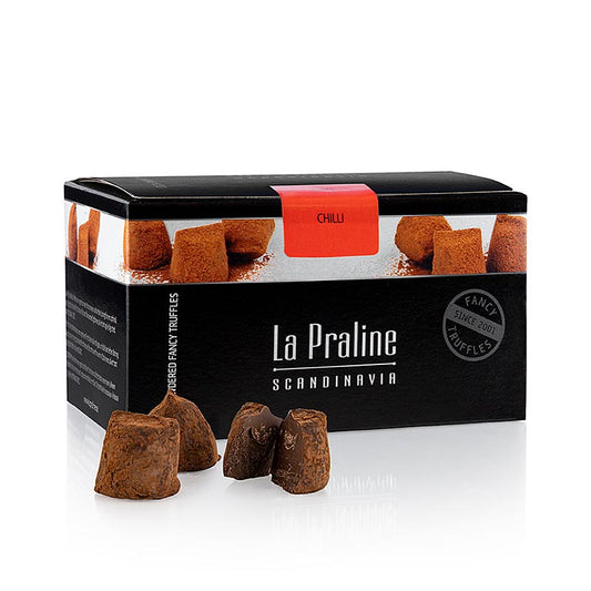 La Praline Fancy Truffles, confiserie au chocolat avec du chili, Suède, 200 g