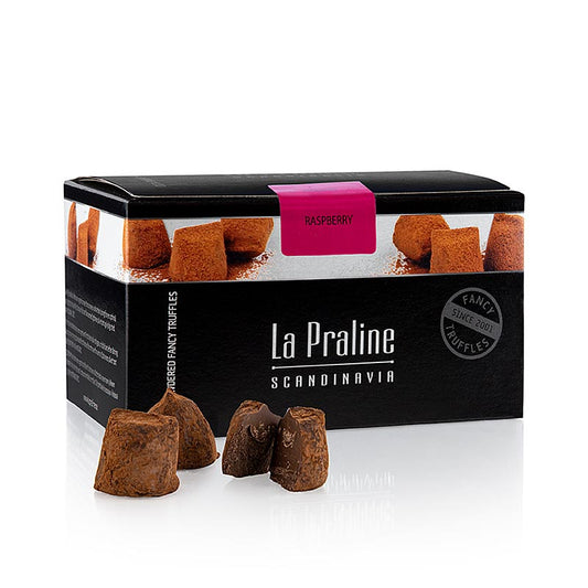 La Praline Fancy Truffles, confiserie au chocolat et à la framboise, Suède, 200 g