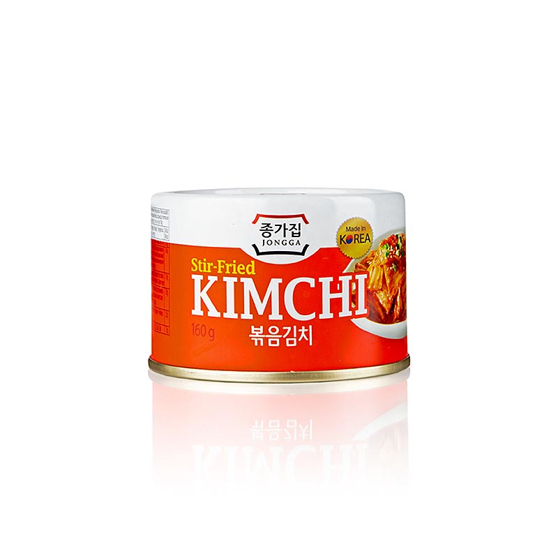 Kimchi - eingelegter Chinakohl gebraten (stir-fried), Jongga, 160 g