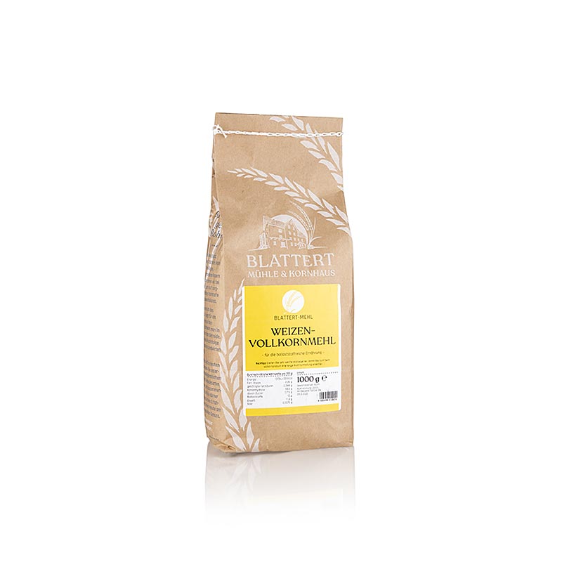Blattert Mühle Farine de blé complet, 1 kg