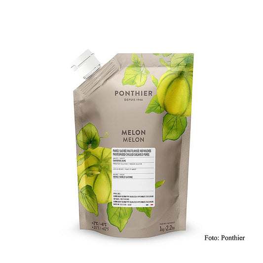 Purea di meloni Ponthier (Charentais), con zucchero, 1 kg