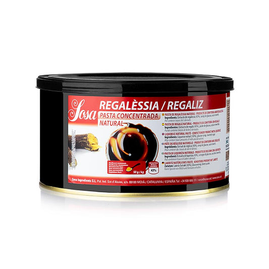 Pasta Sosa - Liquirizia naturale (39403), 1,5 kg