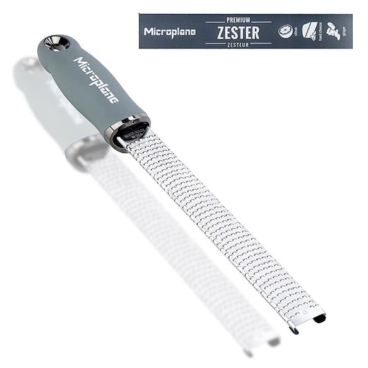 Premium Classic - bastone, grattugia per zeste, manico verde eucalipto /soft-touch, 1 pz.