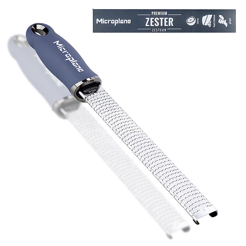 Grattugia Microplane Classic, Zester blu denim 46223 (grattugia Zester), 1 pz.