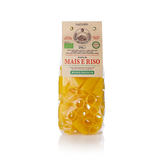 Pâtes Pacceri au riz et au maïs (Sans gluten), Morelli 1860, BIO, 250 g