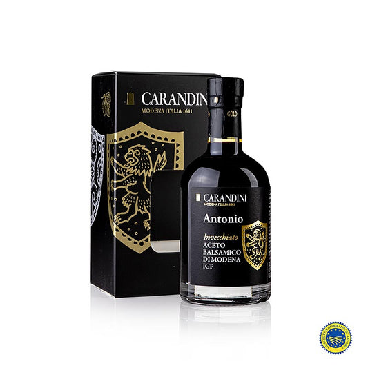 Carandini Aceto balsamico IGP, Antonio, invecchiato (confezione regalo), 250 ml