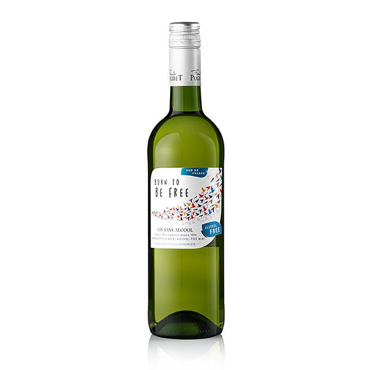 "Born to be Free", alkoholfreier Weißwein, La Colombette, 750 ml