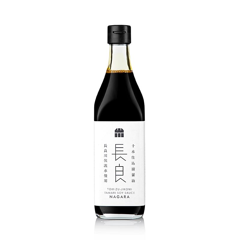 Sojasauce - Tamari, 2 Jahre im Holzfass, Nagara, 500 ml