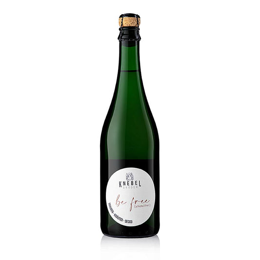 "Be Free" Trauben-Kräuter-Secco, alkoholfrei, Knebel Brüder, 750 ml